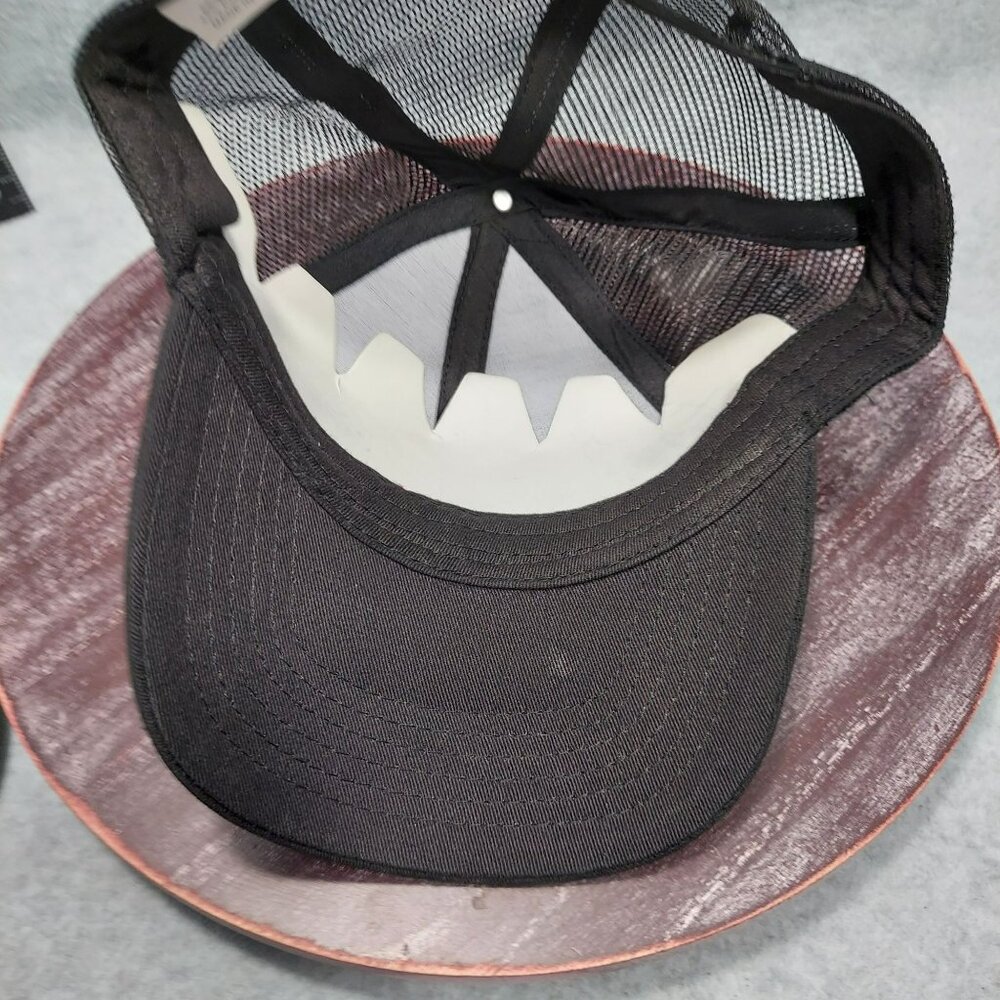 100 Family Fun Since 1921 Black Mesh Trucker Hat Adjustable Snapback NWT READ - Picture 8 of 11
